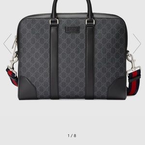 GG Black Briefcase- Computer Bag